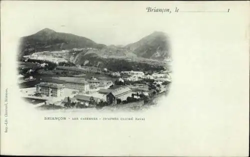 Ak Briançon Briancon Hautes-Alpes, Kasernen