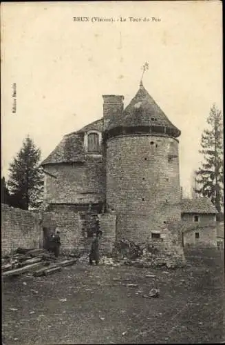 CPA Brux Vienne, Tour du Peu