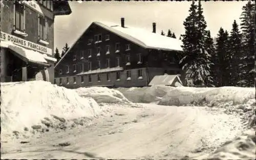 Ak Gex Ain, Col de la Faucille, Hotel Chevassus, Winter