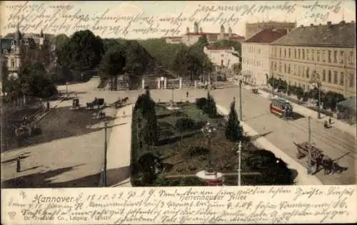 Ak Hannover in Niedersachsen, Herrenhäuser Allee