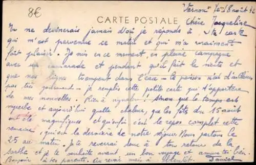 Ak Vernou sur Brenne Indre et Loire, Rue Neuve