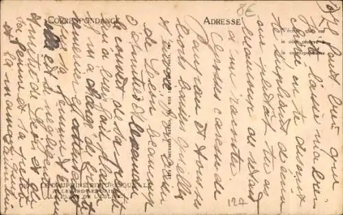 Ak Allevard les Bains Isère, Platz, Kirche