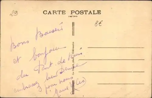 CPA Pont de Buis lès Quimerch Finistère, Usine