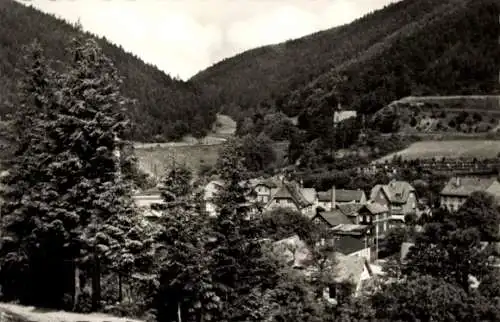 Ak Sitzendorf in Thüringen, Gesamtansicht