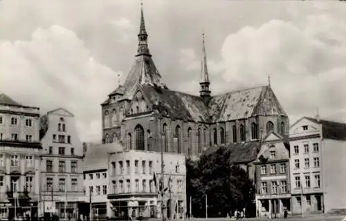 Ak Hansestadt Rostock, Marienkirche