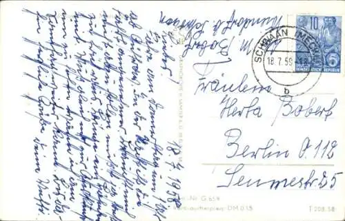 Ak Hansestadt Rostock, Marienkirche