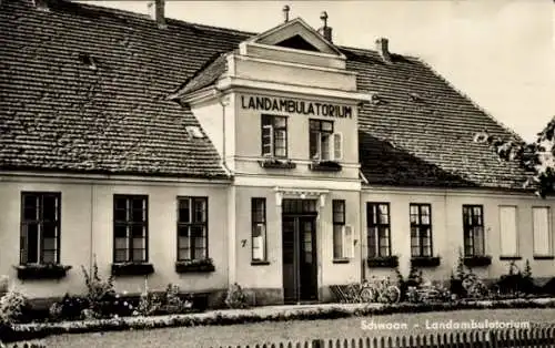 Ak Schwaan in Mecklenburg, Landambulatorium