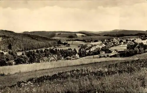 Ak Sohl Bad Elster im Vogtland, Ortspanorama