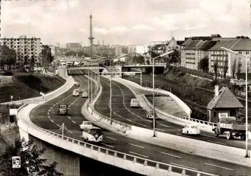 Ak Berlin Charlottenburg Westend, Stadtautobahn