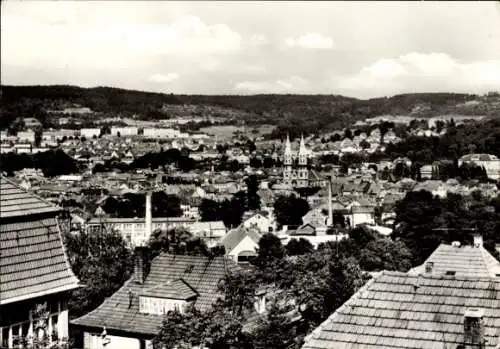 Ak Meiningen in Thüringen, Blick über die Dächer