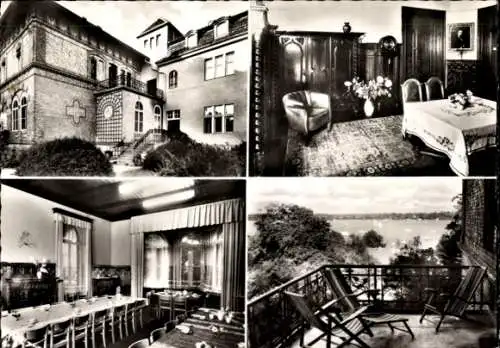 Ak Berlin Zehlendorf Wannsee, Lutherischer Gemeinschaftsdienst, Hermannstraße 2