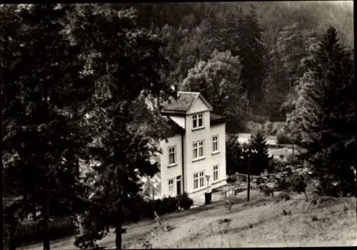 Ak Friedrichroda im Thüringer Wald, Cafe Waldschlösschen