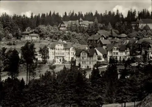 Ak Oberhof im Thüringer Wald, Gesamtansicht