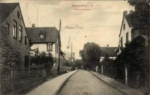 Ak Blumenthal Hansestadt Bremen, Blumenstraße
