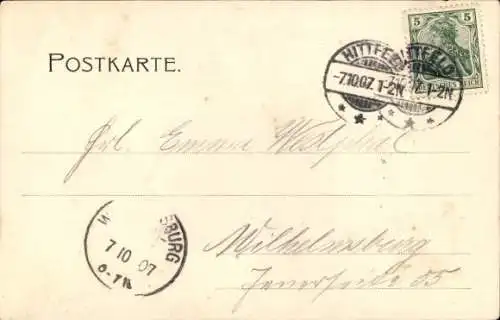 Ak Helmstorf Seevetal, Becker's Gasthaus