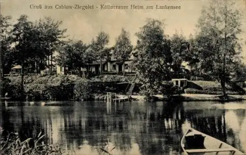 Ak Cablow Kablow Königs Wusterhausen in Brandenburg, Köllneraner Heim am Lankensee