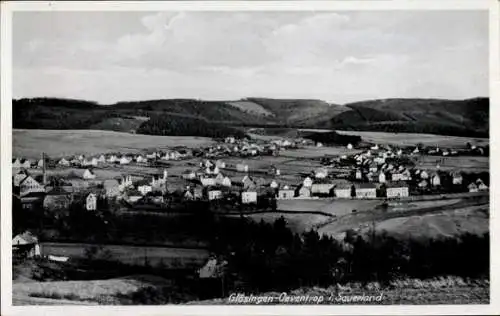 Ak Oeventrop Arnsberg im Sauerland, Panorama
