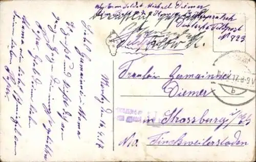 Ak Mädchen im weißem Gewand, Porträt