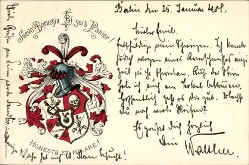 Studentika Ak Berlin, Corps Suevo Borussia, Wappen, KSCV