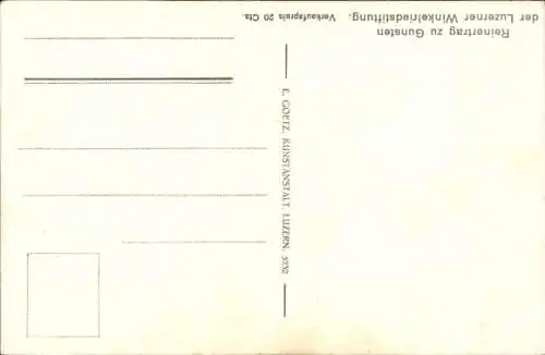 Künstler Ak Der Freiheit eine Gasse, zu Gunsten der Luzerner Winkelriedstiftung