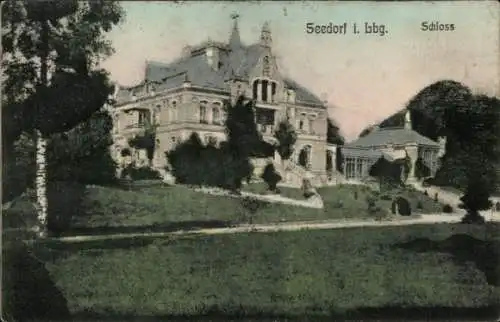 Ak Seedorf in Lauenburg, Schloss