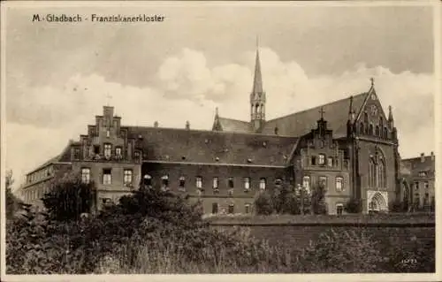 Ak Mönchengladbach am Niederrhein, Franziskanerkloster