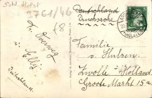 Ak Preetz in Holstein, Adliges Kloster, Probsten-Haus