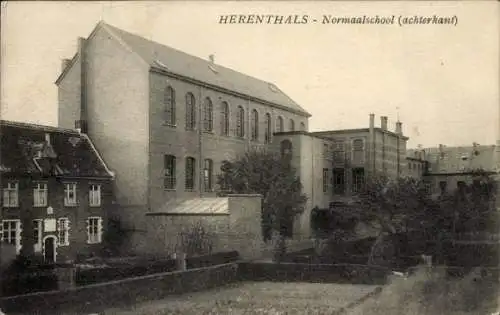 Ak Herentals Flandern Antwerpen Belgien, Schule