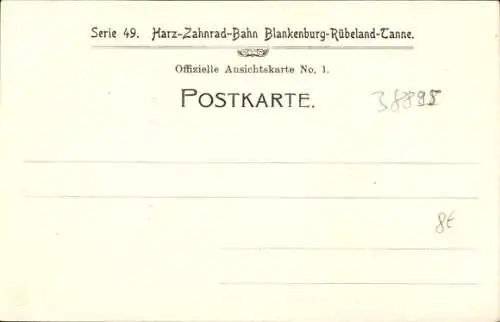 Ak Langenstein Halberstadt im Harz, Höhlenwohnung