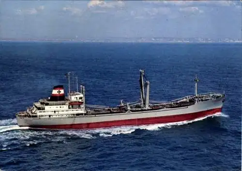 Ak Frachtschiff MS Crostafels, DDG Hansa