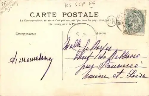 Ak Mädchen mit Katze, Portrait, le Favori