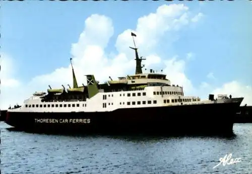 Ak Thoresen Car Ferries, Car-Ferry Cherbourg