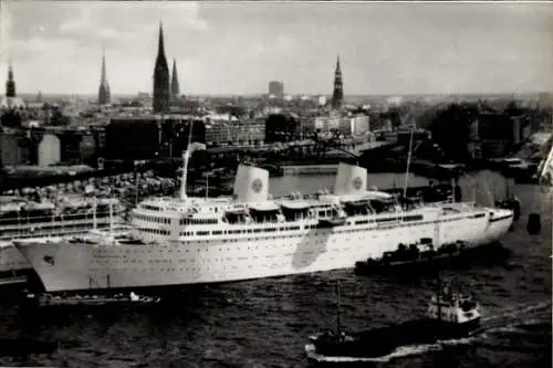 Foto Schiff Gripsholm, Svenska Amerika Linien