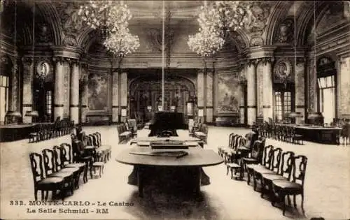 CPA Monte-Carlo Monaco, Le Casino, La Salle Schmidt