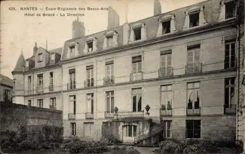 Ak Nantes Loire Atlantique, École Régionale des Beaux-Arts, Hôtel de Briord, Architektur