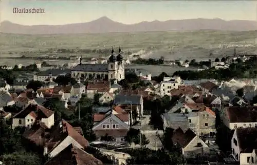 Ak Bohosudov Mariaschein Region Aussig, Gesamtansicht