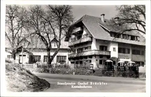 Ak Keutschach am See Kärnten, Strandpension Gasthof Brückler