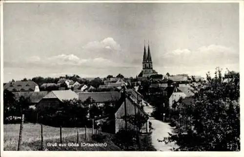 Ak Göda in der Oberlausitz, Gesamtansicht