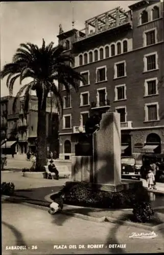Ak Sabadell Katalonien, Plaza del Dr. Robert