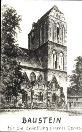 Ak Güstrow in Mecklenburg, Dom