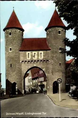 Ak Dülmen im Münsterland Westfalen, Lüdinghauser Tor