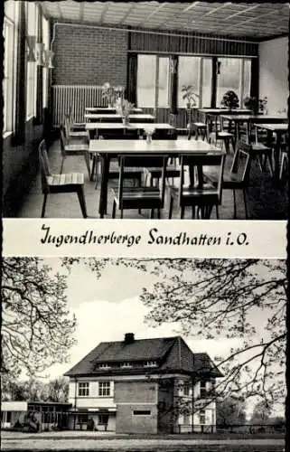 Ak Sandhatten Hatten in Oldenburg, Jugendherberge