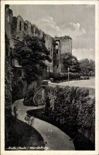 Ak Halle an der Saale, Moritzburg