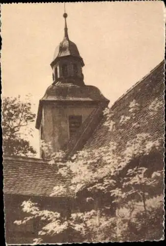 Ak Ketzür Butzow im Havelland, Kirchturm