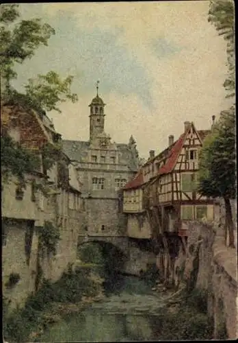 Ak Marktbreit am Main Unterfranken, Stadtansicht