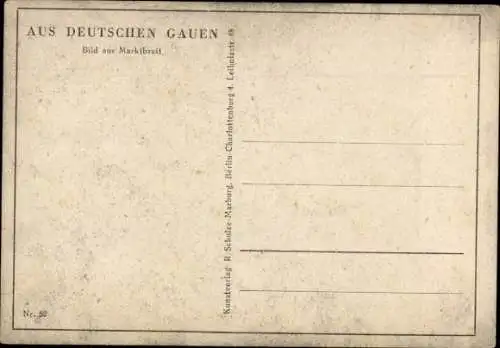 Ak Marktbreit am Main Unterfranken, Stadtansicht