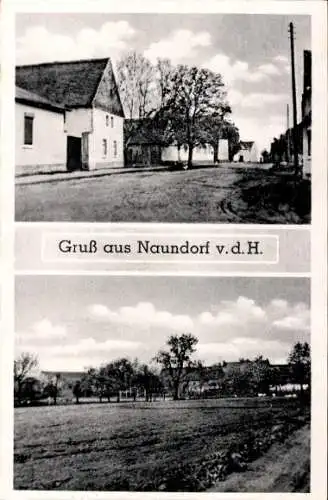 Ak Naundorf vor der Haide in Anhalt, Gasthof Erholung