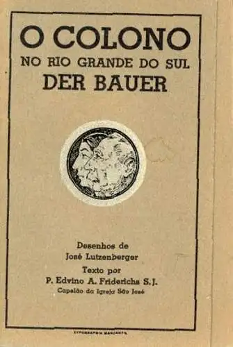 24 AK im Umschlag O Colono No Rio Grande DO Sul, Der Bauer, Jose Lutzenberger