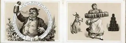 13 Leporello im Umschlag, München