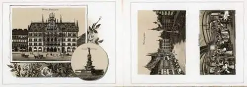 13 Leporello im Umschlag, München
